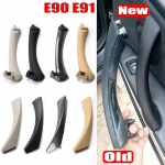 BMW 3. seeriale E90 E91 E92 Originaal Siseukse k&auml;epideme paneeli t&otilde;mbe liist Must Beež Hall Parempoolne Vasakpoolne Kate 2004-2012 Beige-RIGHT-Cover