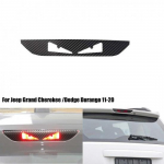 Carbon Fiber 3rd Brake Light Sticker Trim For Jeep Grand Cherokee durango 11-20