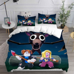 99 &ouml;&ouml;d metsas Voodipesukomplektid Tekk Tekikott Voodikate Tekikott Padjap&uuml;&uuml;r 2-3 osaline komplekt Lastele T&auml;iskasvanute suurus EU Single 135x200cm white