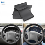 Hyundai Tucson 2006 2007 2008 2009 2010 2011 2012 2013 2014 Auto Siseinterj&ouml;&ouml;r Roolikate Perforeeritud Nahkviimistlus Must