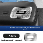 For Mercedes-Benz W167 GLE X167 GLS V167 GLE coupe interior rear exhaust air outlet protection cover dust cover supplies + Model B