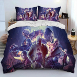 3D R-Resident Evil Games Gameri voodipesukomplekt, tekikate voodikomplekt tekikate, padjap&uuml;&uuml;r, &uuml;lisuur kaheinimesevoodiga voodipesukomplekt poistele EU Twin(135x200cm)