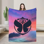 Tomorrowlands Muusikafestival Flanellitekk Soe pehme visketekk v&auml;litingimustesse Dekoratiivne Uudsus Voodikate Diivanivoodi Kate 30x40in