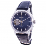 Renoveeritud Seiko Presage Automaatne Cocktail Time Blue Moon SSA785 SSA785J1 SSA785J Avatud S&uuml;da Jaapanis Valmistatud Naiste Kell sinine