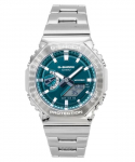 Casio G-Shock G-Steel Analoog-Digitaalne Roostevabast Terasest Roheline Tihvtikell Kvarts GM-2110D-3A1 200M Meeste Kell roheline