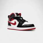 Jordan 1 Mid Gym Red Black White (PS) 28 punane