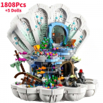 LEGP Merineitsiprintsess Kuninglik Merikarbi Kest 43225 Kogutav T&auml;iskasvanute Ehitusklotside Komplekt Moc Klotsid M&auml;nguasjad T&uuml;drukutele J&otilde;ulukink bagged