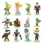 12 tk/komplekt M&auml;ng The Legend of Zeldaes Link Armas Multikas Kook Auto Laua Kaunistus PVC Mudel Nukud Anime Tegevuskuju M&auml;nguasi Laste Kingitus