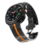 Luksuslik meeste titaanist k&auml;ev&otilde;ru Samsung Galaxy Ultra Watch 47mm jaoks Metallist &auml;rik&auml;epael SAMSUNG GALAXY ultra 7 47 jaoks Rihmad Correa Galaxy Ultra 47mm black