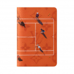 Louis Vuitton taskuorganisaator Tennis Clay Monogramm l&otilde;uend Unisex rahakotid Oranž M14883 Box(Basic Set+Box)
