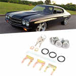 Ukse lukusilindrite komplekt 2 v&otilde;tmega 654394765282 Buick Camaro Chevrolet Pontiac Oldsmobile'ile