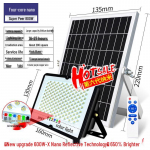 XG-888 600W P&auml;ikeseenergia V&auml;lis-LED-valgusti