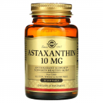 Solgar, astaksantiin, 10 mg, 30 pehmet geeli