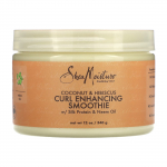 SheaMoisture, Lokkeid taastav smuuti, Kookos ja hibiskus, 12 untsi (340 g)