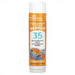 M&auml;ger, Lapsed, Looduslik mineraalne p&auml;ikesekaitsepulk n&auml;ole, SPF 35, Mandariin ja vanill, 18,4 g (0.65 untsi)