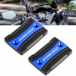 Yamaha FJR/XJR1300 (04-16) Alumiiniumist esipiduri&otilde;li reservuaari kork Black FJR1300 Pair