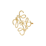 Loewe logomustriga messingist pross Naiste aksessuaarid Kuldne 111.25.020-8130 Dust Bag or Box,Gold