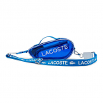 Lacoste Moelogo Trendikas Retro Kerge PVC &Otilde;lakott Ristkorralik Kott Unisex Kotid Sinine NU3908SR-J36 Blue