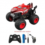 4WD RC auto LED tuledega 2,4G raadio kaugjuhtimisautod maastikujuhtimisautod veoautod poisid m&auml;nguasjad lastele punane