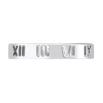 Tiffany & Co. Atlas Series &Otilde;&otilde;nsad Rooma Numbrid 925 H&otilde;bedast S&otilde;rmus Unisex s&otilde;rmused 30540573 Box,4