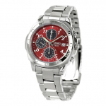 SEIKO meeste kronograafkell SND495P, erksinine sihverplaat, 1/20 sekundi t&auml;psusega kvartsmehhanism, roostevabast terasest k&auml;ev&otilde;ru, 50m veekindel, autentne JDM