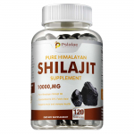 Pslalae t&auml;iesti looduslikud Shilajiti pehmekapslid, 10000 mg portsjoni kohta, parandavad m&auml;lu ja toetavad immuunsust. 120