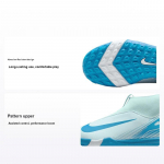 Nike Zoom Mercurial Superfly 10 Academy TF GS Mad Ambition Pack Laste tossud Sinine Glacier-Blue Sinine-Orbit FQ8310-400 33.5