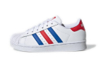 Adidas Originals SUPERSTAR Mugavad libisemiskindlad madalad laste rulaketsid Valge Sinine Punane FV3689 28