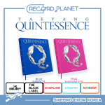 [Eeltellimus] TAEYANG - QUINTESSENCE Fotoraamat ver. [POB] Random (No Benefit)