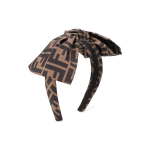 Fendi Lillelogoga Peapael Laste aksessuaarid Pruun JFP206-A8XW-F0TP0 Brown,F