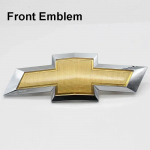Auto kerekleepsud eesmisele embleemile ja tagaluugile Chevrolet logo jaoks Classic Cruze Cavalier Trax Captive Aveo Malibu XL Sonic Sail Cruze 2009-2014