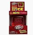 Nee Doh Nice Cube Super Squeeze Fidget M&auml;nguasi, L&auml;bipaistev Punane Stressileevendav Pehme Kuubik, BPA-vaba M&auml;nguasi T&auml;iskasvanutele Lastele