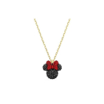 Swarovski Mickey Ja Minnie Minnie Kullatud Kaelakee Naiste kaelakee Must 5566693 Box (Random Color)