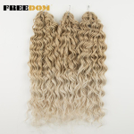 FREEDOM S&uuml;nteetilised S&uuml;gavad Lained Punutised Jessica Hair 20 tolli 300g Keerutatud Heegeldatud Juuksed Ombre Pruun Ingver Punumiseks Juuksepikendus (as the picture,20inches-50cm) gray