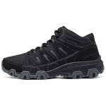 Skechers V&auml;litingimustesse Mugavad Hingavad Toetavad Rebound Keskmise s&auml;&auml;rega Matkasaapad Meeste Matkasaapad Must Hall 237612-BKCC 39.5