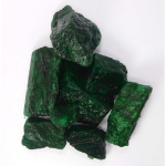 1000 karaati naturaalne ereroheline smaragd toorik, t&ouml;&ouml;tlemata, SERTIFITSEERITUD lahtine v&auml;&auml;riskivi 40&ndash;60 mm (APPROX.) roheline