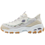 Skechers DLites Mugavad Mitmek&uuml;lgsed Hingavad Toetavad Madalad Isa Kingad Naiste toss Valge Hall Lilla 150726-WLV 37