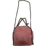 Stella McCartney Falabella Mini Totes &otilde;lakott, p&otilde;sepuna roosa, ketiga, 371223, Jaapan