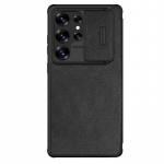 Samsung Galaxy S25 Ultra S25 Plus'i jaoks Nillkin Qin Pro klappnahast &uuml;mbris &Uuml;li&otilde;huke liugkaameraga &uuml;mbris Objektiivi kaitsekate for Samsung S25
