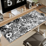 Junji Ito T-s&auml;rgid &Otilde;udus Hiirematt Kummist Lauamatt Kontor Suur M&auml;ngurihiirematt Anime Lukustatud Servaga Hiirematt M&auml;ngur Libisemiskindel Vaip 900x400x3mm