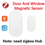Tuya Zigbee Nutikas Ukseandur Nutikas Kodu Avatud Sulgemise Detektor Nutikas Elu Kontroll Teavitus &Uuml;hildub Alexa Google Home'iga