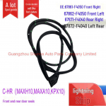 Uksetihendi riba Toyota C-HR, MAXA10 jaoks: 67861-F4050, 67871-F4040. Right Front