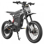 Bibuff GT600 Elektriline Maastikuratas 4000W Mootor 19 Rehv T&auml;ielik Vedrustus T&auml;iskasvanute Elektriline Maastikuratas 72V 30Ah Tippkiirus 80Km/h