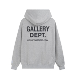 Ameerika trendikas br&auml;nd GALLERY DEPT klassikaline kirjadega dressipluus, lai frotee jakk meestele ja naistele S white