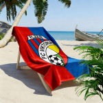 FC Viktoria Plzeň Prindiga R&auml;tik, Suur Pehme Kiiresti Kuivav R&auml;tik Randa, Telkimiseks, Ujumiseks 80cmx160cm(31x63inch)