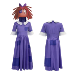 Laste Pomni Jax Pehmem&auml;nguasi J&auml;nes Caine Ragatha Cosplay Kost&uuml;&uuml;mid The Amazing Digital Circus Nukk Kleit &Uuml;likond Cosplay Halloweeni Riietus Kids 140cm blue