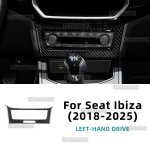 S&uuml;sinikkiust Sisekleebise Liist Seat Ibiza 6F 2018-2025 LHD RHD Komplekt RHD Black Fuse Box must