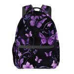 Romantiline Lilleline T&auml;istr&uuml;kiga Koolikott Moodne Seljakott Suure Mahutavusega Koolikott Seljakott Kott 17inch all-over print backpack