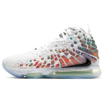 Nike LeBron 17 Air Command Force BQ3177-100 42 white