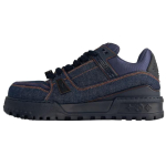 LOUIS VUITTON Tennised Maxi Madalad Rula Kingad Unisex Denim Sinine 1AD6G4 36 denim sinine v&auml;rv
